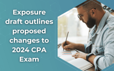 Proposed Changes to 2024 CPA Examination Presented in Exposure Draft